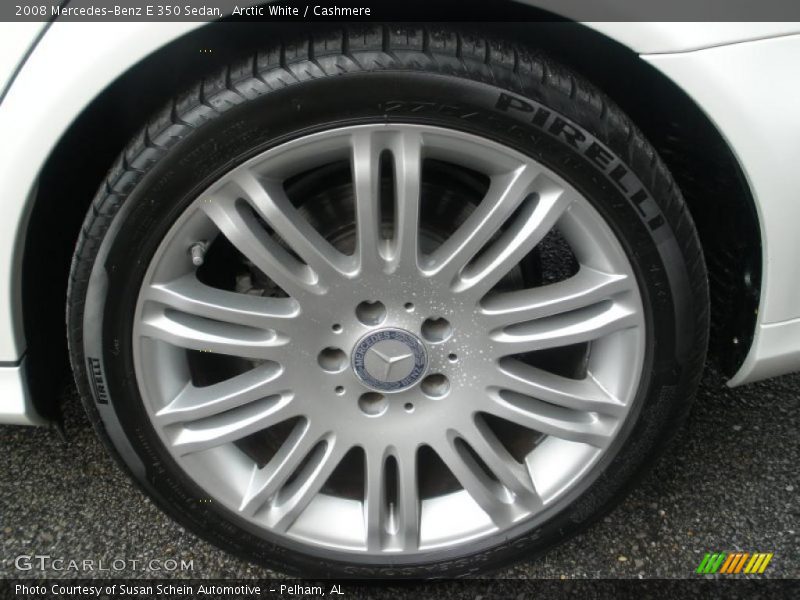 Arctic White / Cashmere 2008 Mercedes-Benz E 350 Sedan