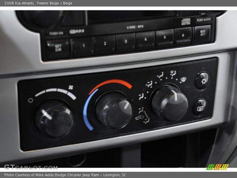 Pewter Beige / Beige 2008 Kia Amanti