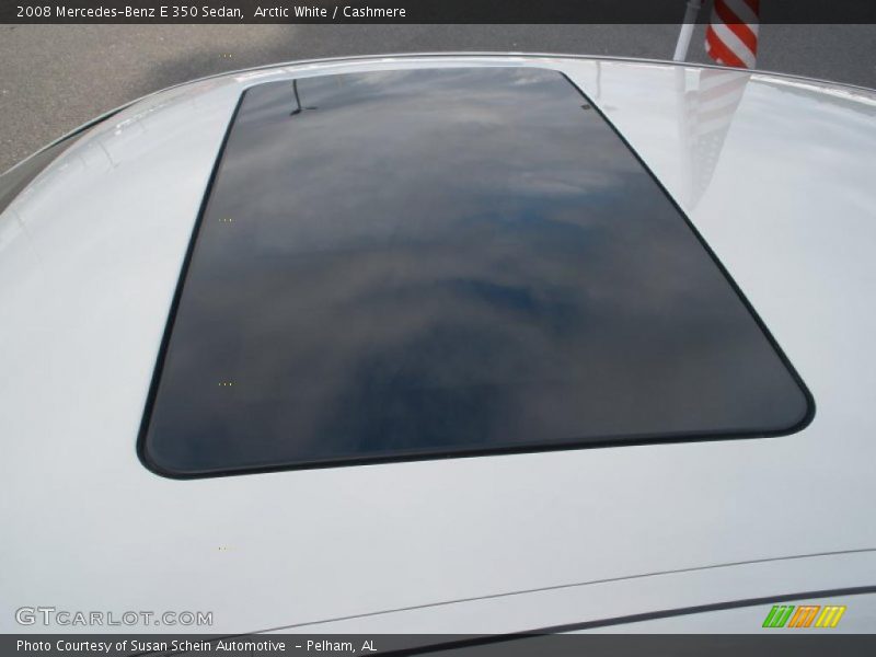 Arctic White / Cashmere 2008 Mercedes-Benz E 350 Sedan