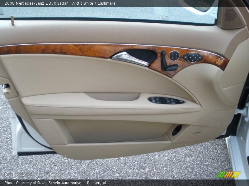 Arctic White / Cashmere 2008 Mercedes-Benz E 350 Sedan