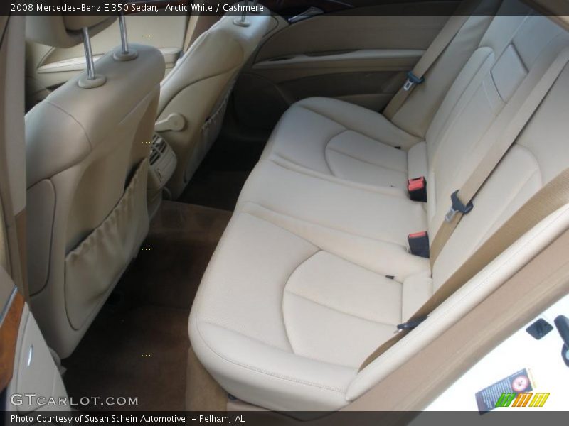 Arctic White / Cashmere 2008 Mercedes-Benz E 350 Sedan