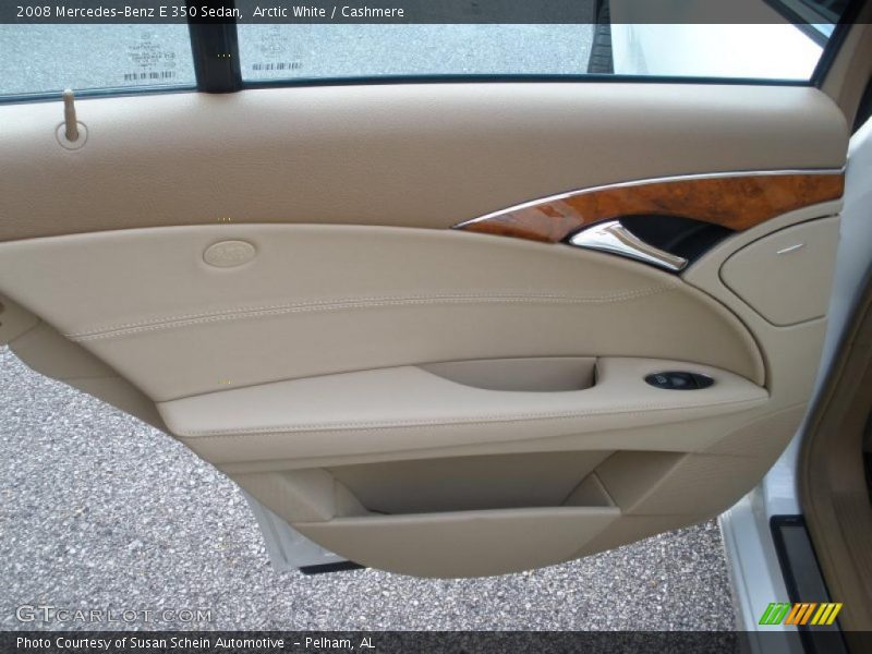 Arctic White / Cashmere 2008 Mercedes-Benz E 350 Sedan