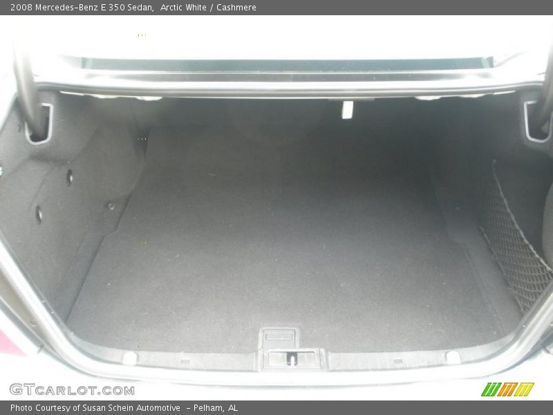 Arctic White / Cashmere 2008 Mercedes-Benz E 350 Sedan