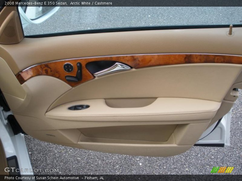 Arctic White / Cashmere 2008 Mercedes-Benz E 350 Sedan