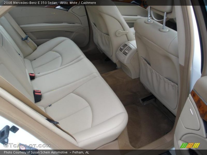Arctic White / Cashmere 2008 Mercedes-Benz E 350 Sedan