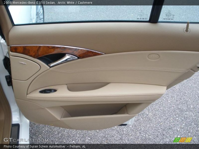 Arctic White / Cashmere 2008 Mercedes-Benz E 350 Sedan