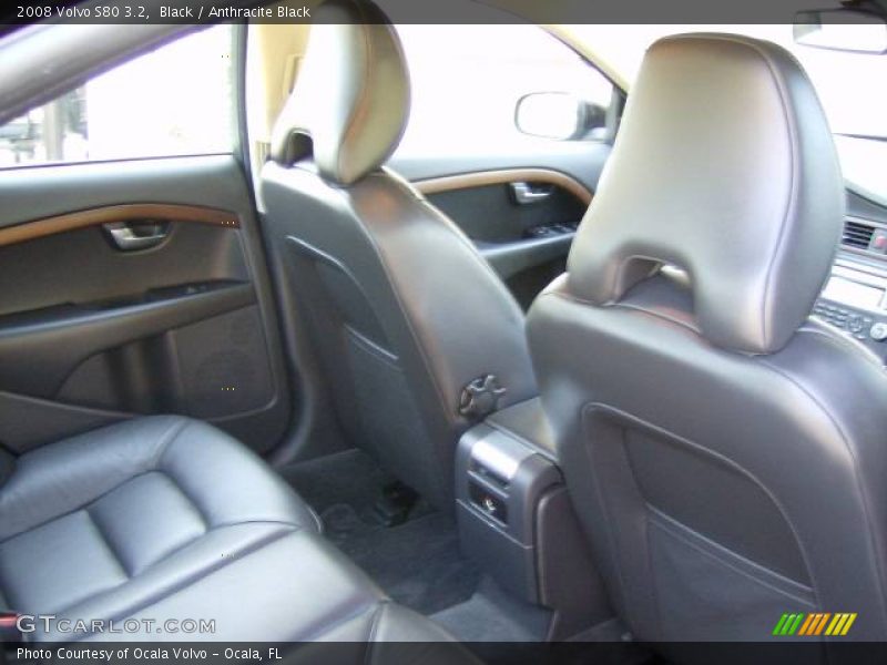Black / Anthracite Black 2008 Volvo S80 3.2
