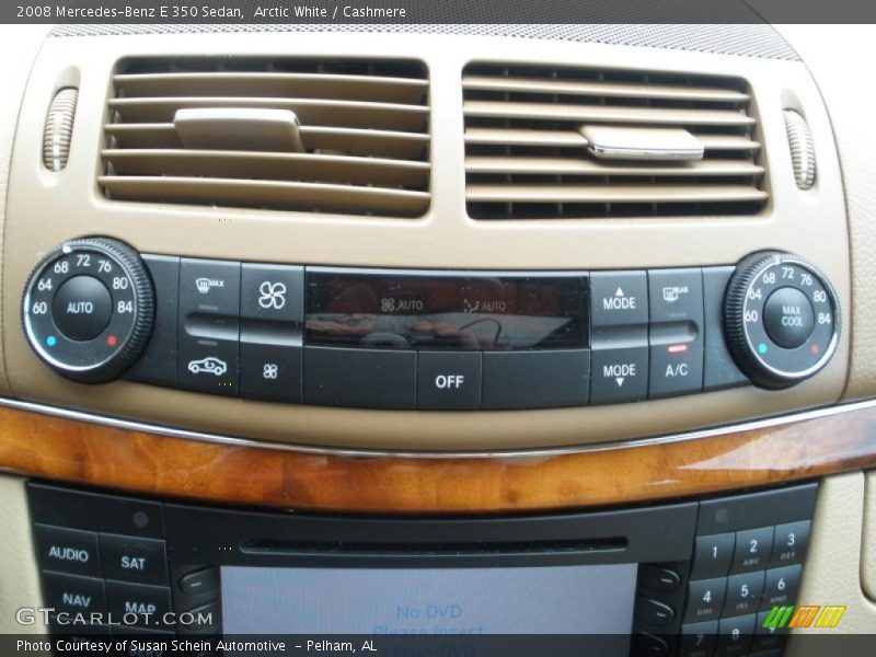 Arctic White / Cashmere 2008 Mercedes-Benz E 350 Sedan