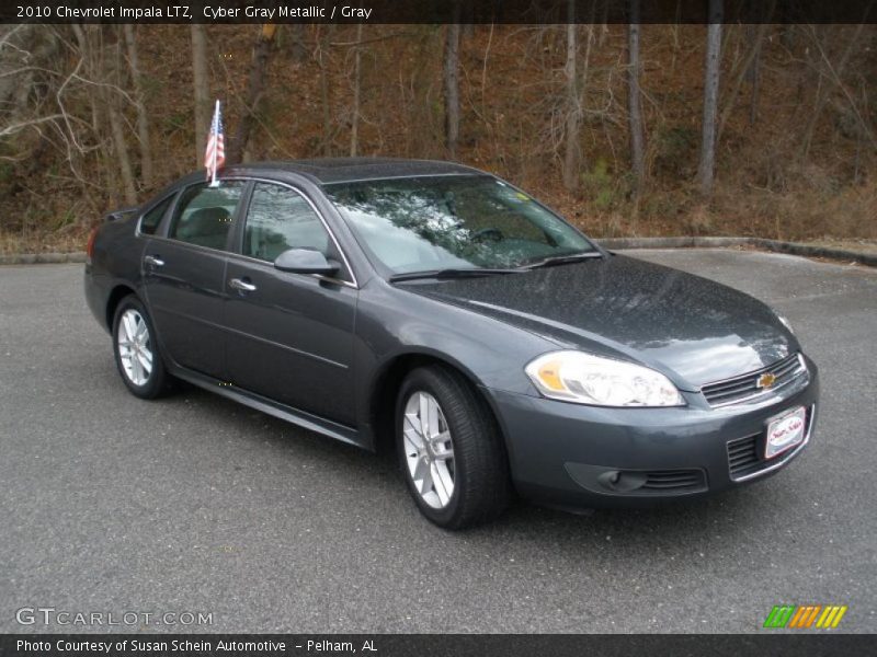 Cyber Gray Metallic / Gray 2010 Chevrolet Impala LTZ