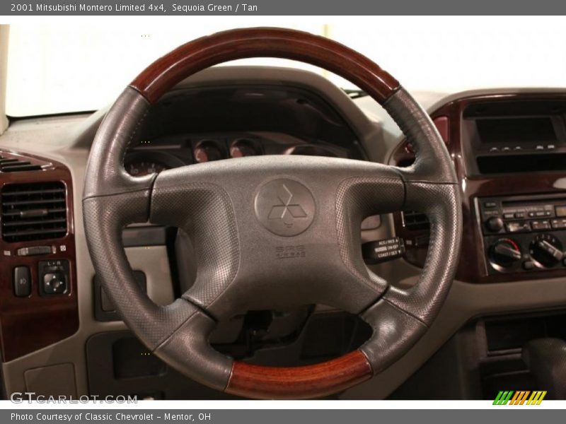 Sequoia Green / Tan 2001 Mitsubishi Montero Limited 4x4