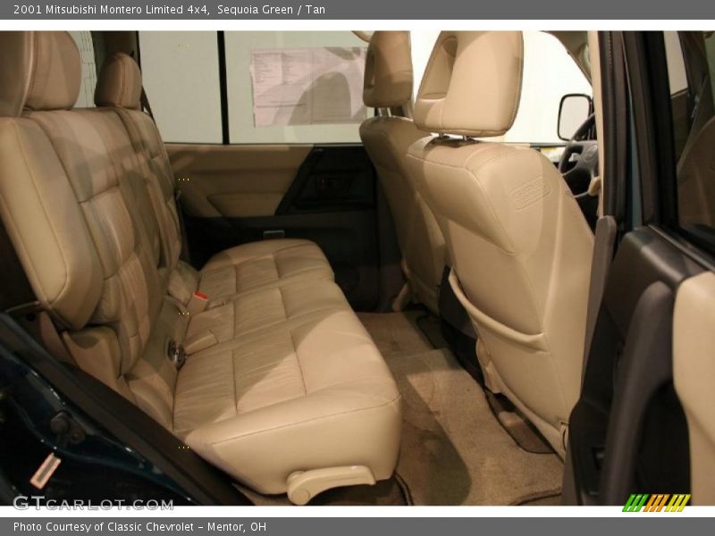 Sequoia Green / Tan 2001 Mitsubishi Montero Limited 4x4