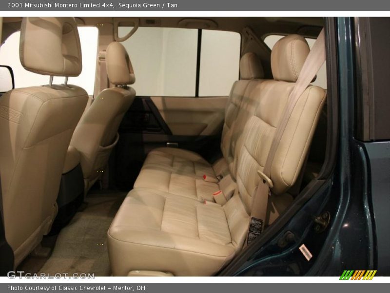 Sequoia Green / Tan 2001 Mitsubishi Montero Limited 4x4