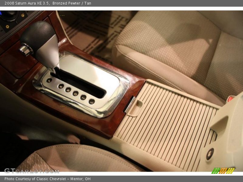 Bronzed Pewter / Tan 2008 Saturn Aura XE 3.5