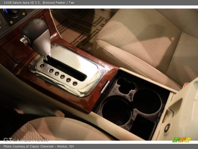 Bronzed Pewter / Tan 2008 Saturn Aura XE 3.5
