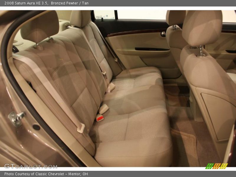 Bronzed Pewter / Tan 2008 Saturn Aura XE 3.5
