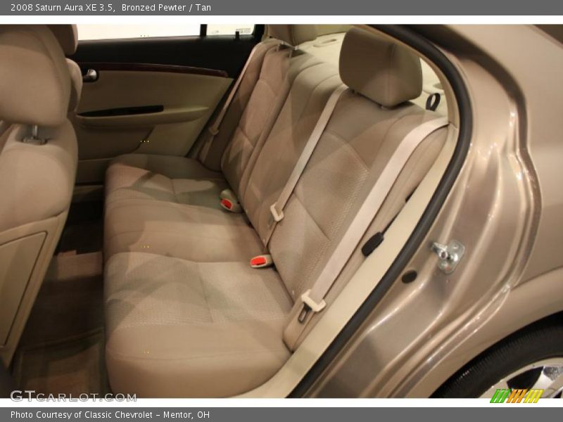 Bronzed Pewter / Tan 2008 Saturn Aura XE 3.5
