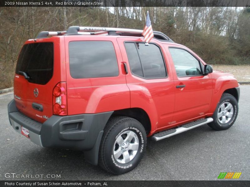 Red Brick / Graphite/Steel 2009 Nissan Xterra S 4x4