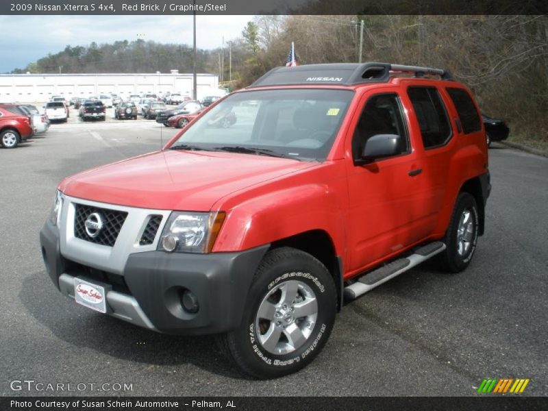 Red Brick / Graphite/Steel 2009 Nissan Xterra S 4x4