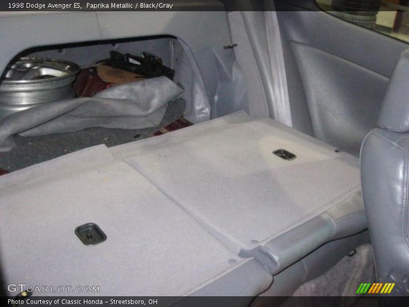 Paprika Metallic / Black/Gray 1998 Dodge Avenger ES