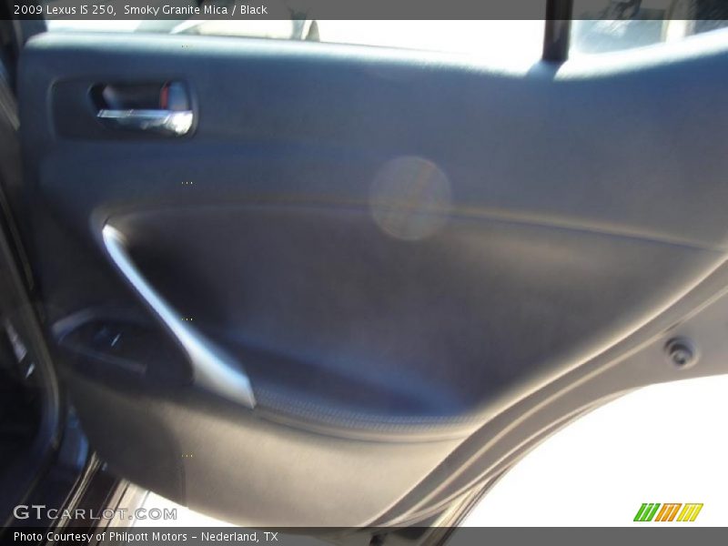 Smoky Granite Mica / Black 2009 Lexus IS 250