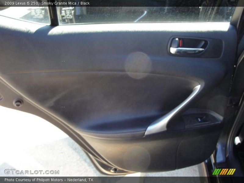 Smoky Granite Mica / Black 2009 Lexus IS 250