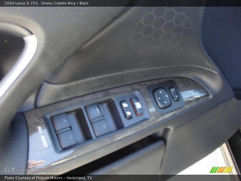 Smoky Granite Mica / Black 2009 Lexus IS 250