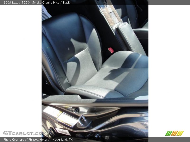 Smoky Granite Mica / Black 2009 Lexus IS 250