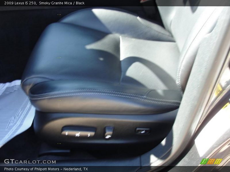 Smoky Granite Mica / Black 2009 Lexus IS 250
