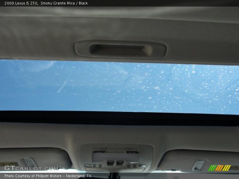 Smoky Granite Mica / Black 2009 Lexus IS 250