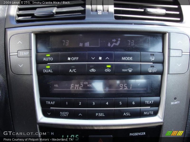 Smoky Granite Mica / Black 2009 Lexus IS 250