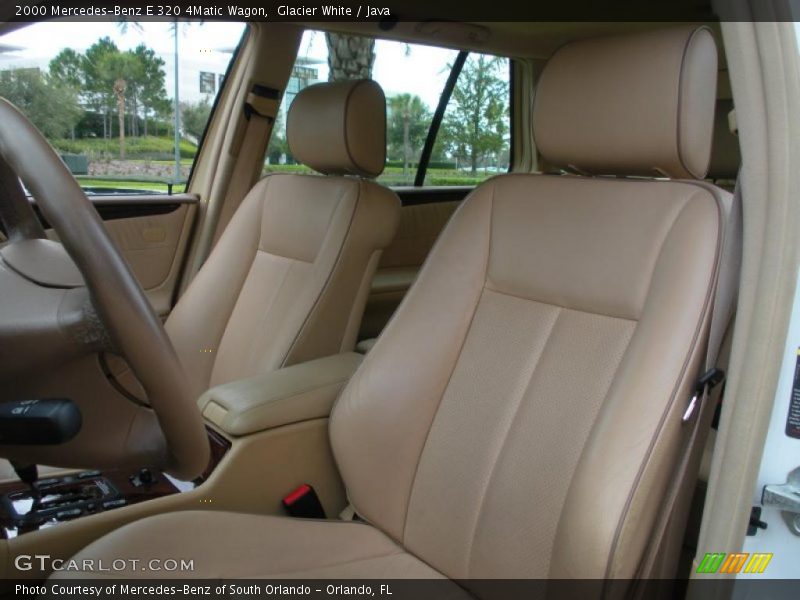  2000 E 320 4Matic Wagon Java Interior