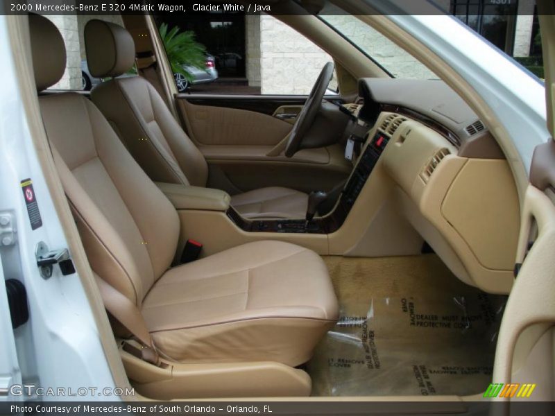  2000 E 320 4Matic Wagon Java Interior