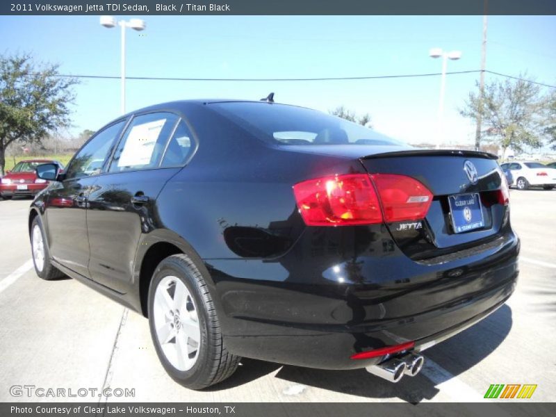 Black / Titan Black 2011 Volkswagen Jetta TDI Sedan