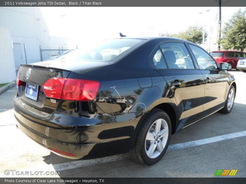 Black / Titan Black 2011 Volkswagen Jetta TDI Sedan