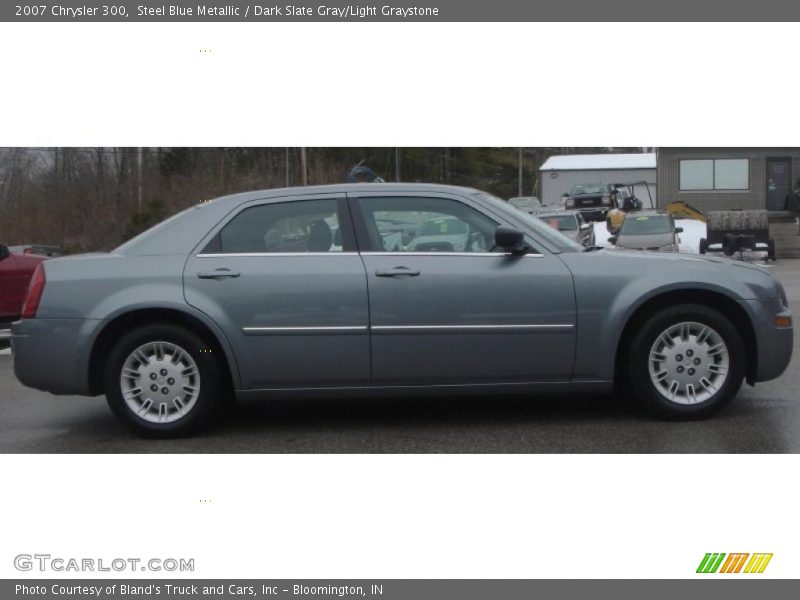 Steel Blue Metallic / Dark Slate Gray/Light Graystone 2007 Chrysler 300