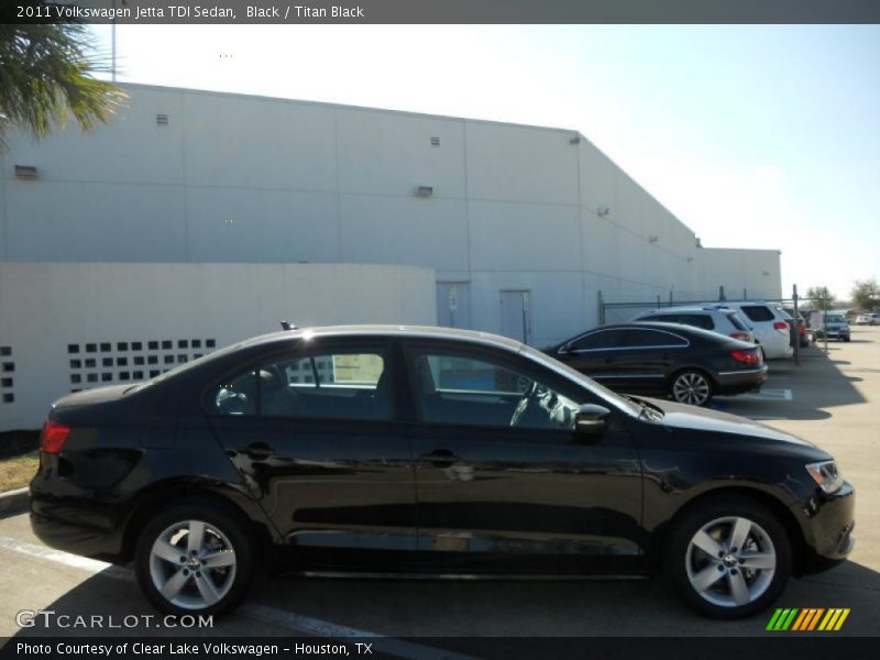 Black / Titan Black 2011 Volkswagen Jetta TDI Sedan
