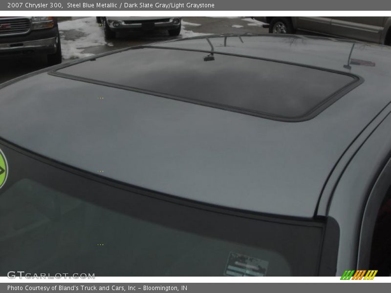 Steel Blue Metallic / Dark Slate Gray/Light Graystone 2007 Chrysler 300