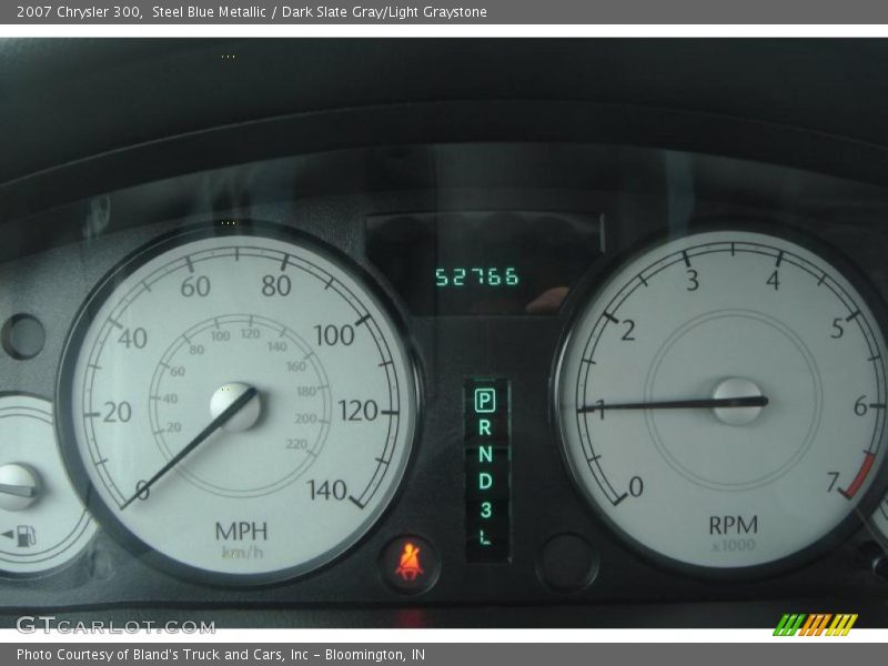 Steel Blue Metallic / Dark Slate Gray/Light Graystone 2007 Chrysler 300