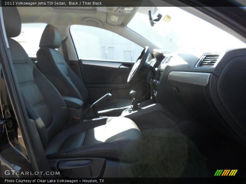 Black / Titan Black 2011 Volkswagen Jetta TDI Sedan