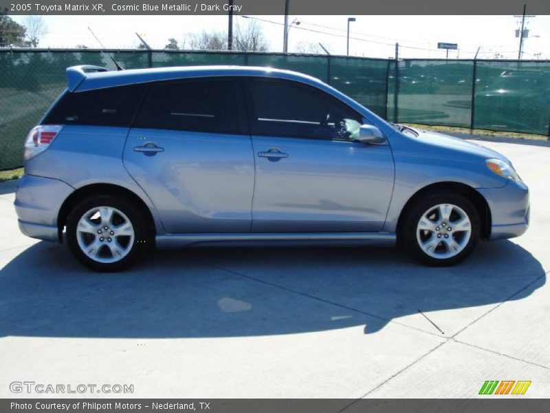 Cosmic Blue Metallic / Dark Gray 2005 Toyota Matrix XR