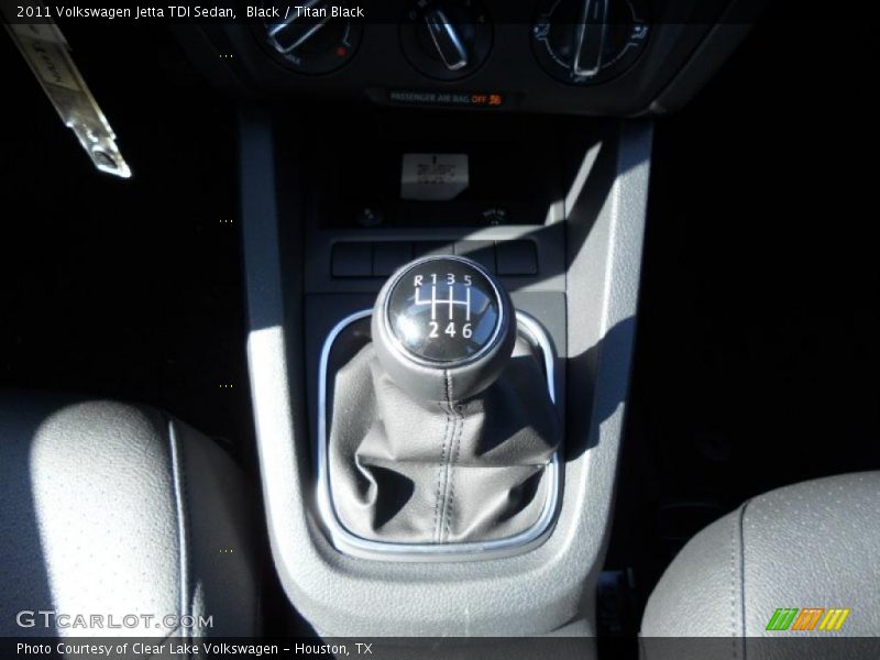  2011 Jetta TDI Sedan 6 Speed Manual Shifter