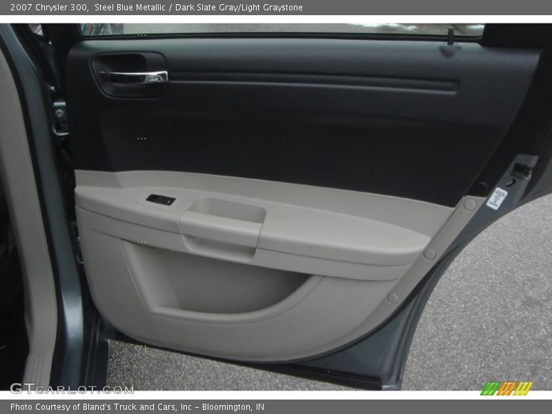 Steel Blue Metallic / Dark Slate Gray/Light Graystone 2007 Chrysler 300