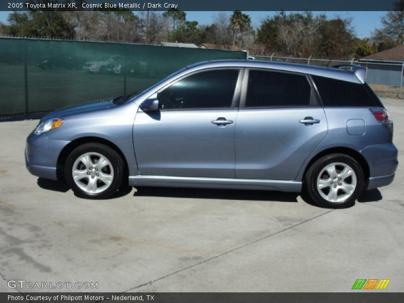 Cosmic Blue Metallic / Dark Gray 2005 Toyota Matrix XR