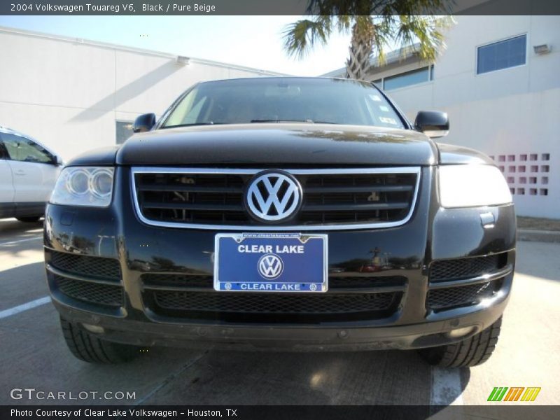 Black / Pure Beige 2004 Volkswagen Touareg V6