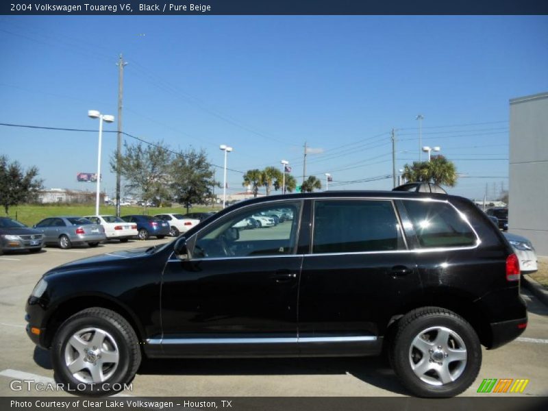Black / Pure Beige 2004 Volkswagen Touareg V6