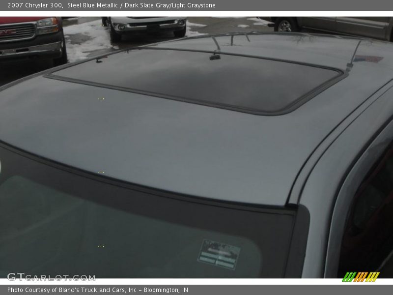 Steel Blue Metallic / Dark Slate Gray/Light Graystone 2007 Chrysler 300