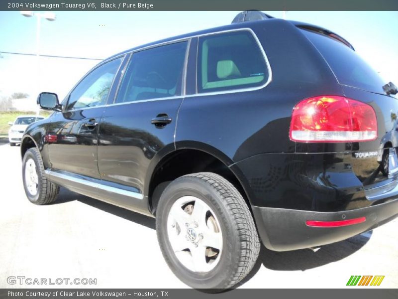 Black / Pure Beige 2004 Volkswagen Touareg V6