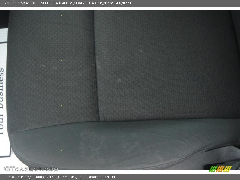 Steel Blue Metallic / Dark Slate Gray/Light Graystone 2007 Chrysler 300