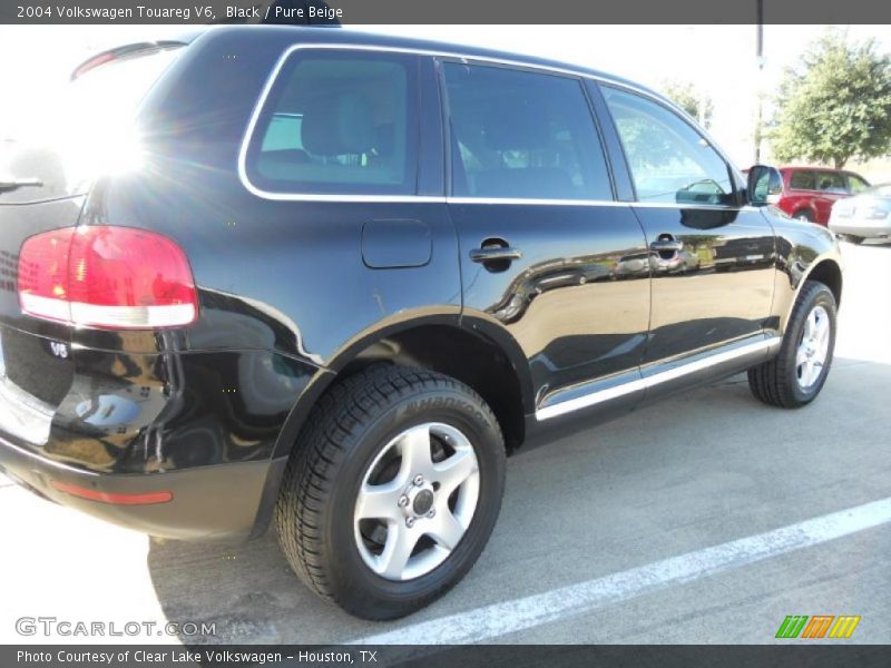 Black / Pure Beige 2004 Volkswagen Touareg V6