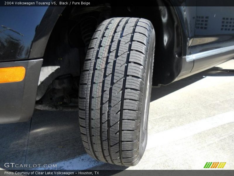 Black / Pure Beige 2004 Volkswagen Touareg V6